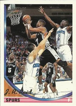 1993-94 Topps J.R. Reid Gold #37 card image