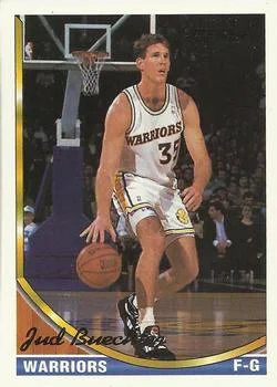 1993-94 Topps Jud Buechler Gold #218 card image