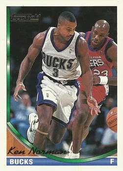 1993-94 Topps Ken Norman Gold #321 card image