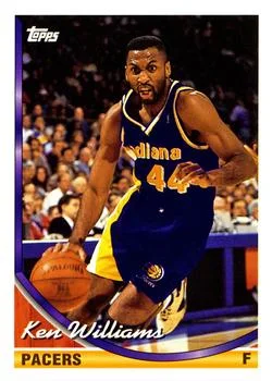 1993-94 Topps Ken Williams Variant #376 card image