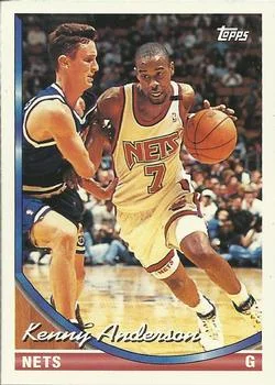 1993-94 Topps Kenny Anderson Variant #222 card image