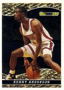 1993-94 Topps Kenny Anderson Black Gold #3 card image