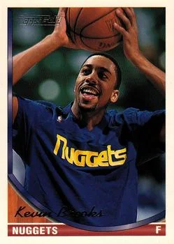 1993-94 Topps Kevin Brooks Gold #32 card image