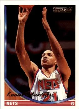 1993-94 Topps Kevin Edwards Gold #258 card image