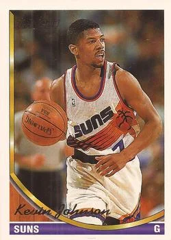 1993-94 Topps Kevin Johnson Gold #30 card image