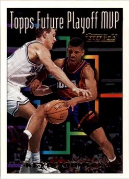 1993-94 Topps Kevin Johnson FPM Gold #207 card image