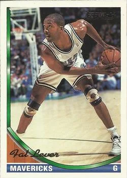 1993-94 Topps Lafayette Lever Gold #327 card image