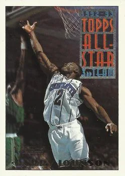 1993-94 Topps Larry Johnson Gold #131 card image