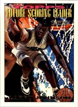 1993-94 Topps Larry Johnson FSL Gold #394 card image