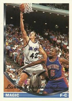 1993-94 Topps Larry Krystkowiak Gold #214 card image
