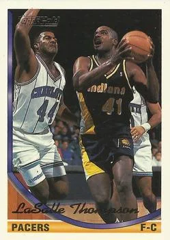 1993-94 Topps LaSalle Thompson Gold #245 card image