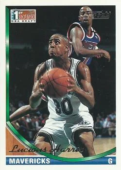 1993-94 Topps Lucious Harris Draft Picks #353 card image