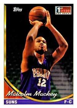 1993-94 Topps Malcolm Mackey Draft Picks #139 card image