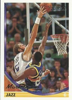 1993-94 Topps Mark Eaton Gold #19 card image