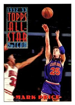 1993-94 Topps Mark Price Variant #118 card image