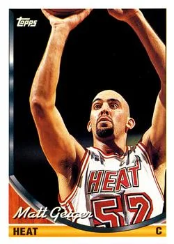 1993-94 Topps Matt Geiger Variant #305 card image