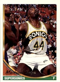 1993-94 Topps Michael Cage Gold #120 card image