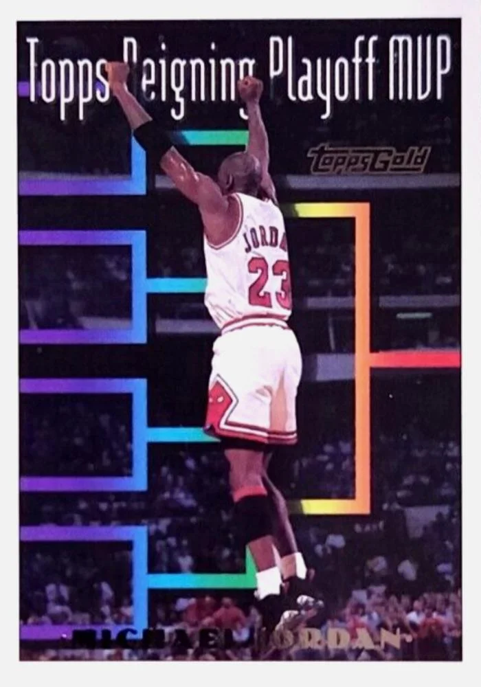1993-94 Topps Michael Jordan RPM Gold #199 card image