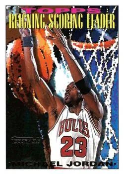 1993-94 Topps Michael Jordan RSL Gold #384 card image