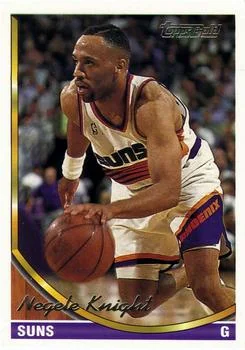 1993-94 Topps Negele Knight Gold #167 card image