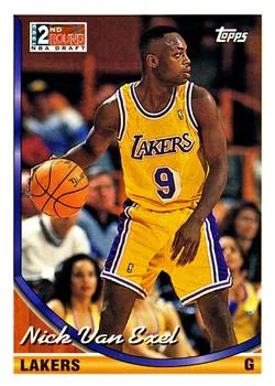 1993-94 Topps Nick Van Exel Draft Picks #302 card image