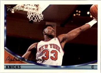 1993-94 Topps Patrick Ewing Gold #300 card image