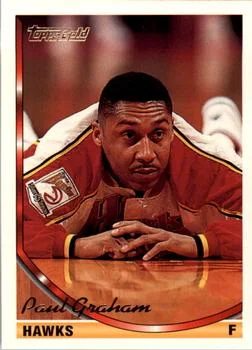 1993-94 Topps Paul Graham Gold #217 card image