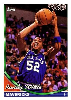 1993-94 Topps Randy White Variant #225 card image