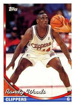 1993-94 Topps Randy Woods Variant #56 card image