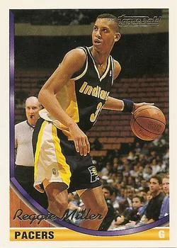 1993-94 Topps Reggie Miller Gold #187 card image