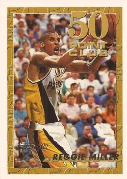 1993-94 Topps Reggie Miller 50P Gold #57 card image