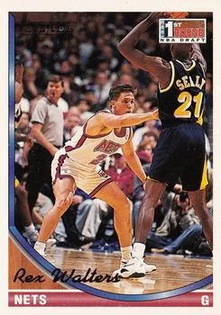 1993-94 Topps Rex Walters Draft Picks #359 card image