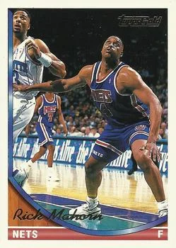 1993-94 Topps Rick Mahorn Gold #159 card image