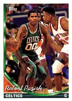1993-94 Topps Robert Parish Variant #142 card image
