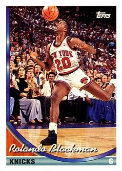 1993-94 Topps Rolando Blackman Variant #85 card image