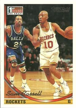 1993-94 Topps Sam Cassell Draft Picks #301 card image