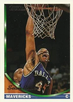 1993-94 Topps Sean Rooks Gold #124 card image