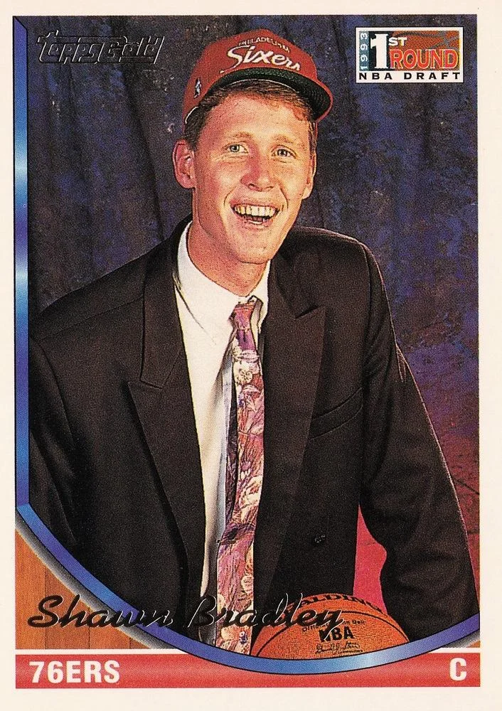 1993-94 Topps Shawn Bradley Draft Picks #41 card image