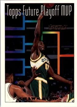 1993-94 Topps Shawn Kemp FPM Gold #202 card image