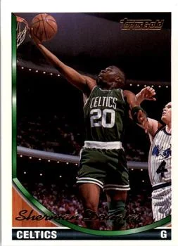 1993-94 Topps Sherman Douglas Gold #367 card image