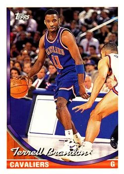 1993-94 Topps Terrell Brandon Variant #183 card image
