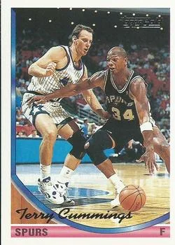 1993-94 Topps Terry Cummings Gold #273 card image