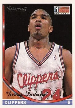 1993-94 Topps Terry Dehere Draft Picks #272 card image