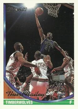 1993-94 Topps Thurl Bailey Gold #82 card image