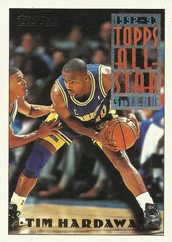 1993-94 Topps Tim Hardaway Gold #130 card image