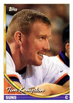 1993-94 Topps Tim Kempton Variant #66 card image