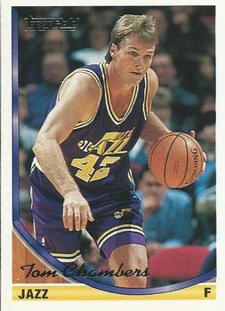 1993-94 Topps Tom Chambers Gold #220 card image