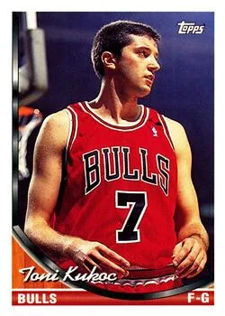 1993-94 Topps Toni Kukoc Variant #316 card image