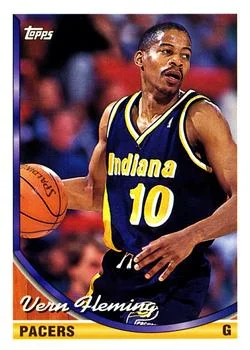 1993-94 Topps Vern Fleming Variant #293 card image