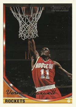 1993-94 Topps Vernon Maxwell Gold #140 card image